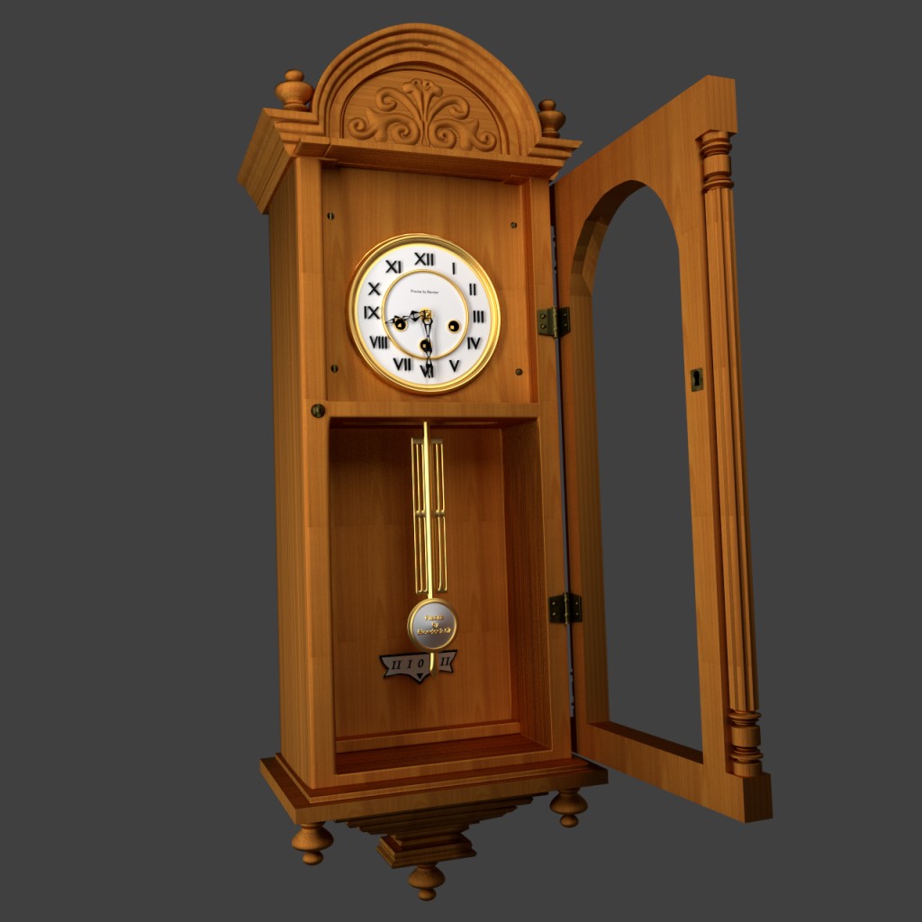 Wall Pendulum Clock preview image 1